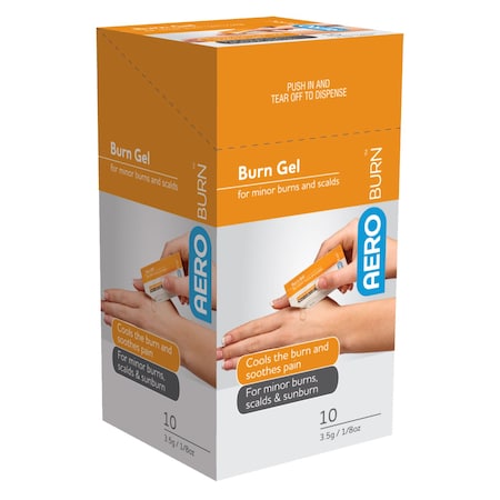 Aero Healthcare Aeroburn Burn Gel Sachet 3.5G, 10PK AB310